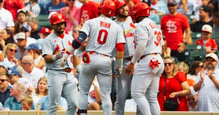 St. Louis Cardinals vs Chicago Cubs MLB rivalry matchup at Wrigley Field