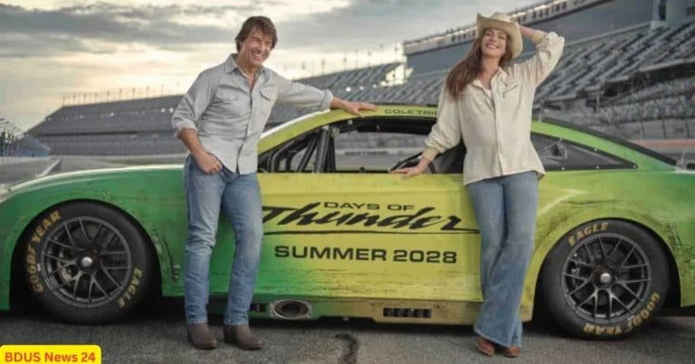 Tom Cruise and Anne Hathaway in Days of Thunder 2