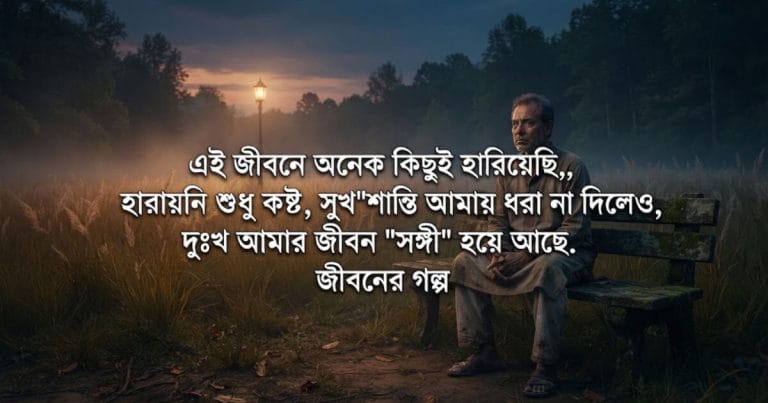 An emotional story about life, sorrow, and memories in Bengali