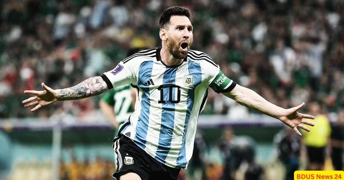 Argentina legend Lionel Messi in national team jersey - BDUS News 24