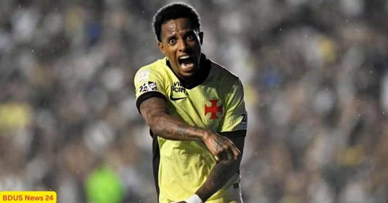 Vasco da Gama players celebrating victory against Cruzeiro - BDUS News 24