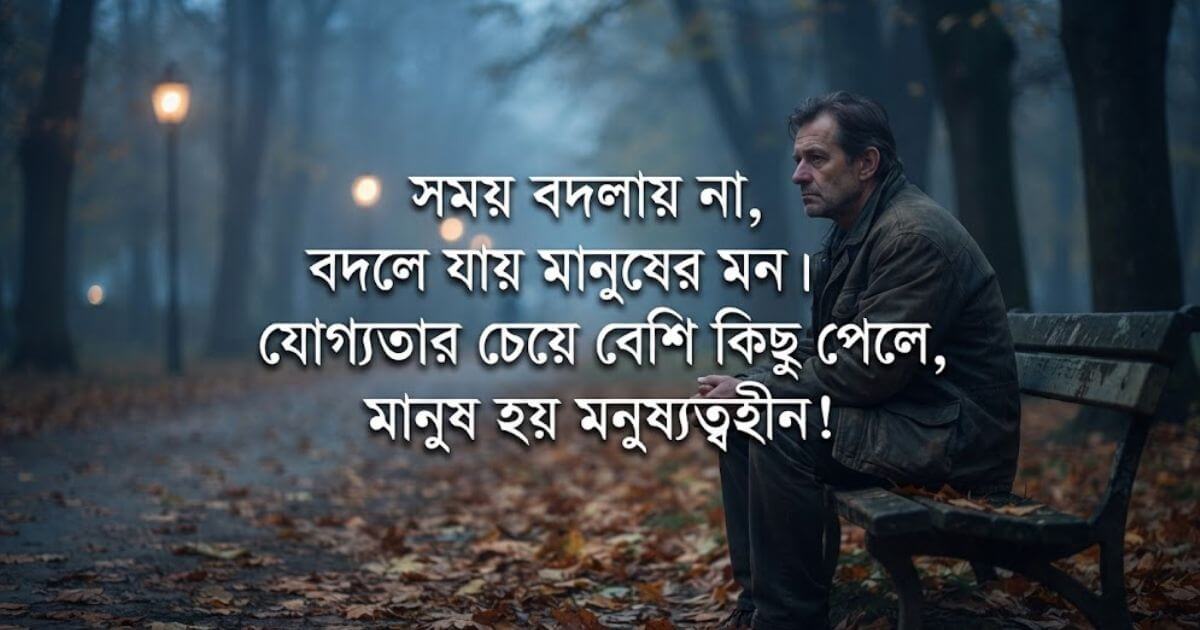মানুষের মন এবং জীবনের পরিবর্তন নিয়ে শিক্ষণীয় গল্পের ব্যানার ছবি