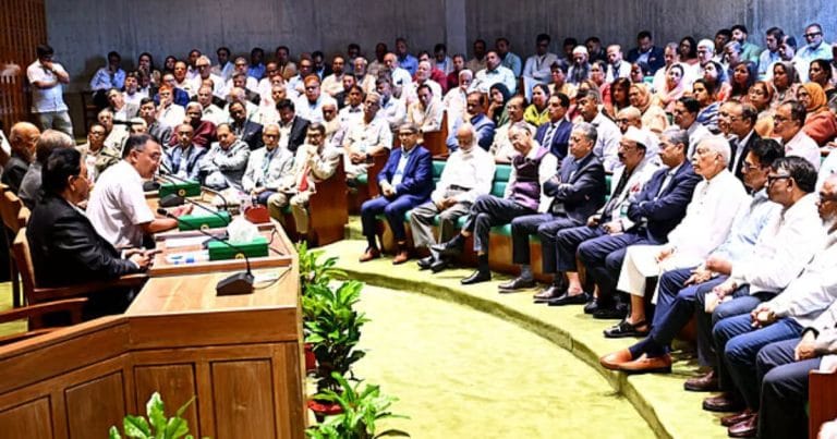 বিদায়ী বক্তব্যে আবেগাপ্লুত মির্জা ফখরুল ইসলাম আলমগীর