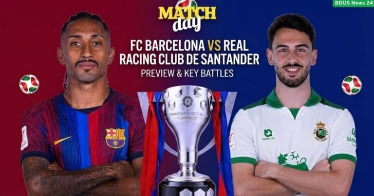 Barcelona vs Racing Santander Match Preview.