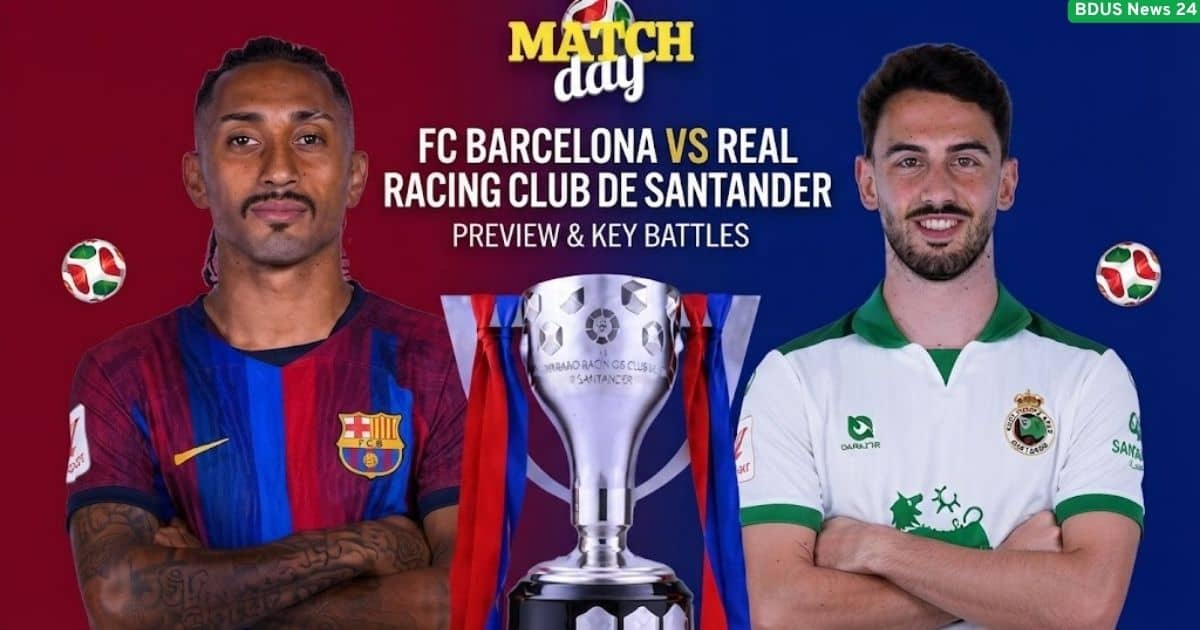 Barcelona vs Racing Santander Match Preview.