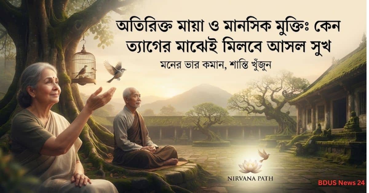 জীবনের গল্প মায়া ত্যাগ করা