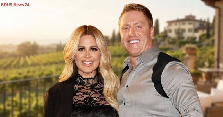 Kim Zolciak and Kroy Biermann together.