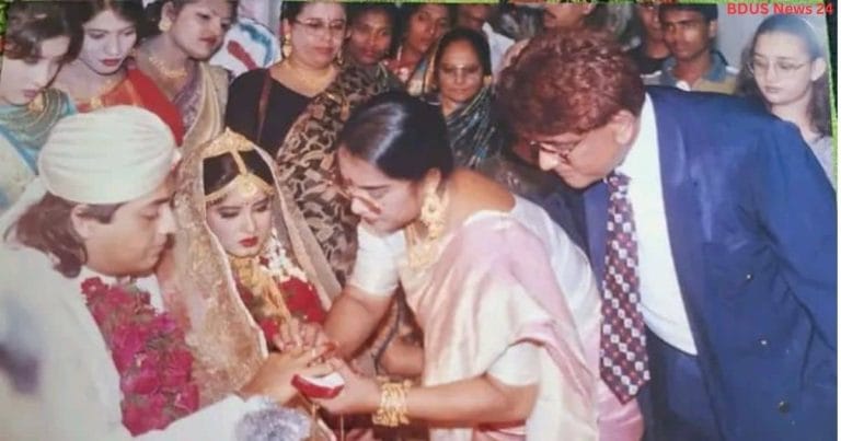 ওমর সানী ও মৌসুমীর বিয়ের পুরোনো ছবি