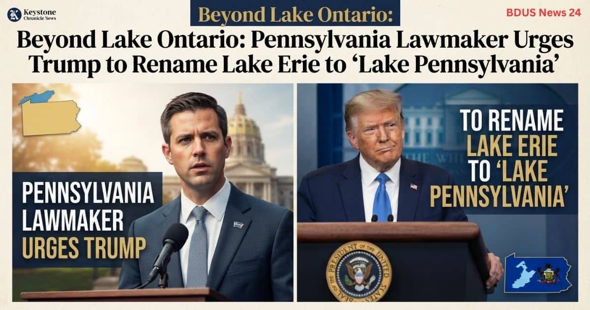 Pennsylvania lawmaker urges Trump to rename Lake Erie