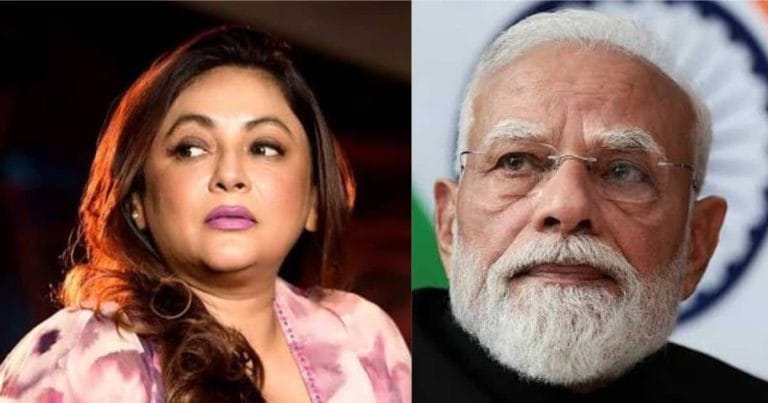 শ্রীলেখা মিত্র ও নরেন্দ্র মোদি