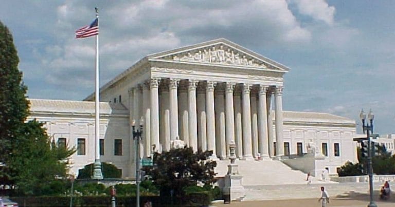 The United States Supreme Court building exterior in Washington D.C. on BDUS News 24