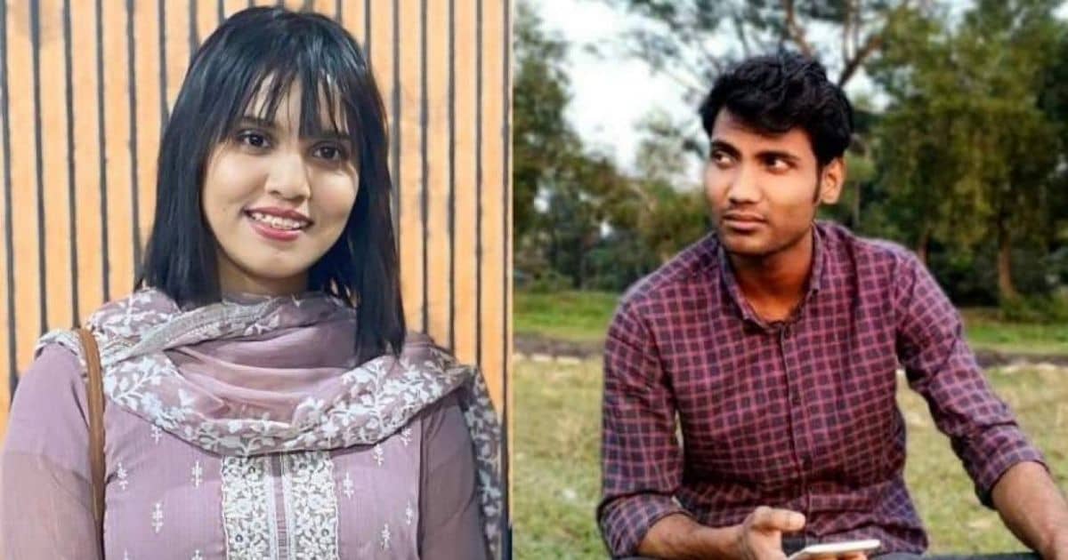 জাহাঙ্গীরনগর বিশ্ববিদ্যালয় শাখা ছাত্রদলের বহিষ্কৃত নেতা সৈয়দা অনন্যা ফারিয়া ও ইমাম হোসেন।